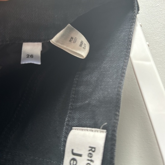 Reformation high waisted black skinny jeans - Picture 6 of 10